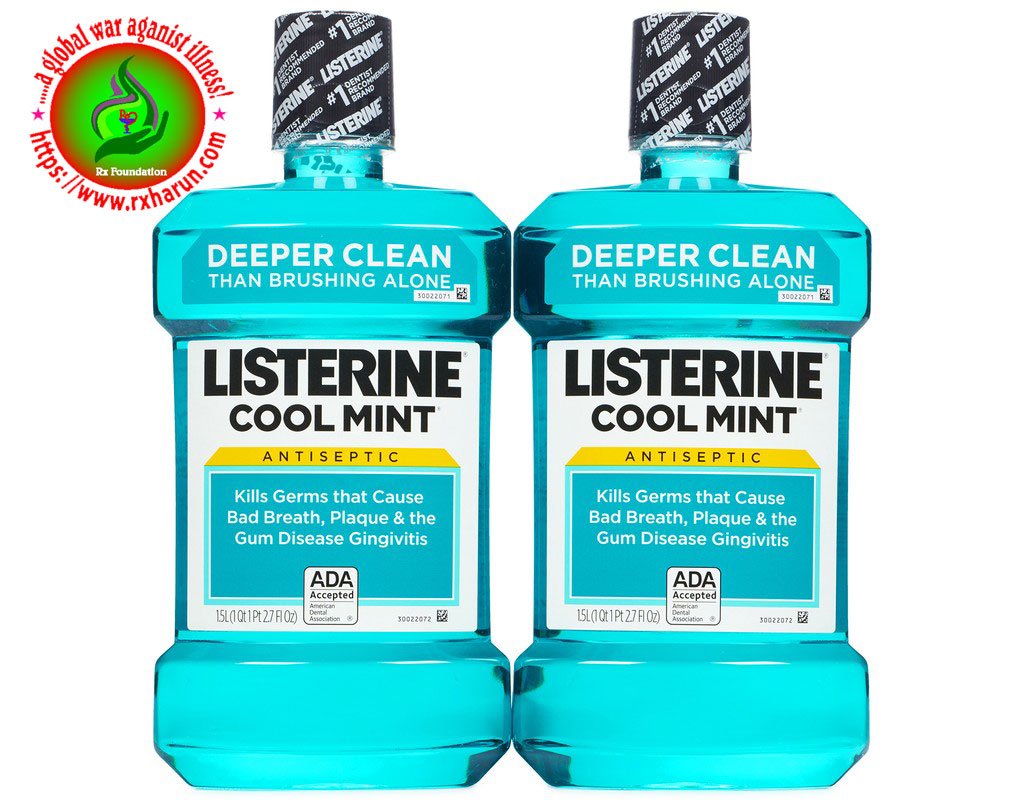 Listerine mouthwash